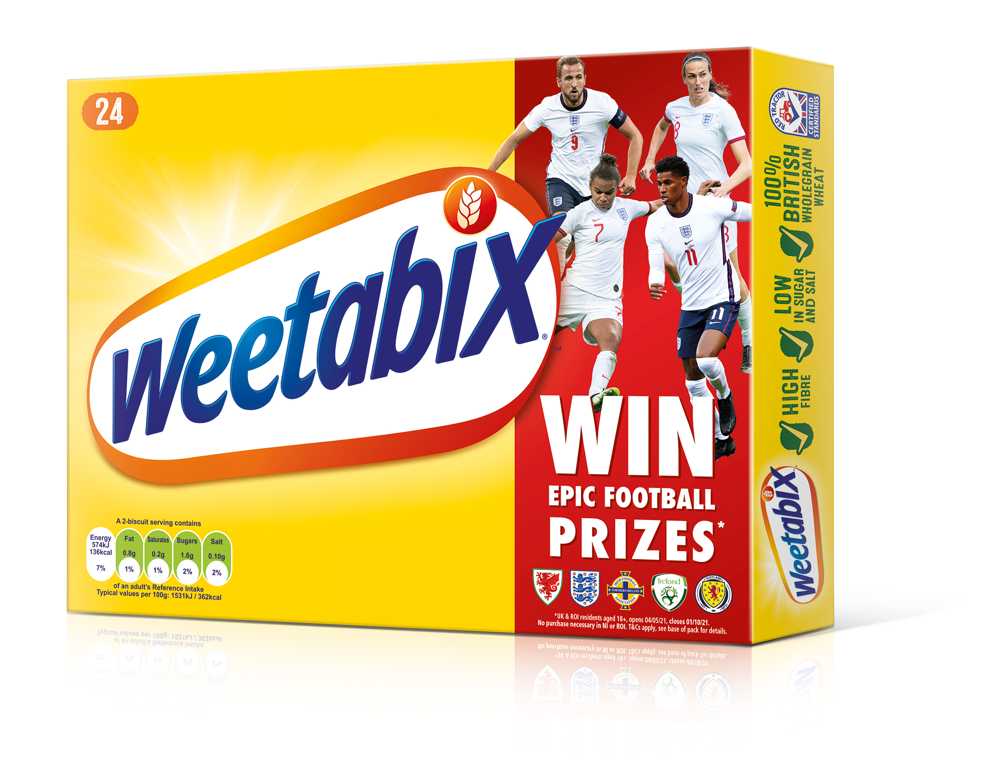 Weetabix unveils new on-pack soccer competition