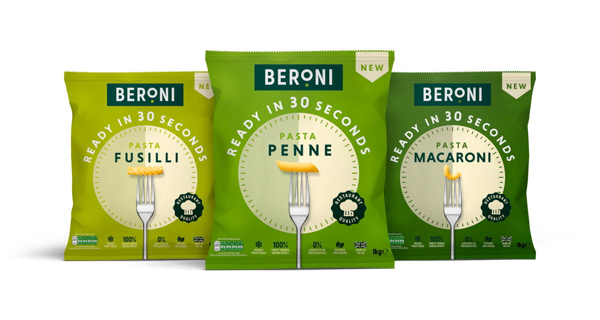 Beroni fresh frozen pasta secures listing at Blakemore Spar stores