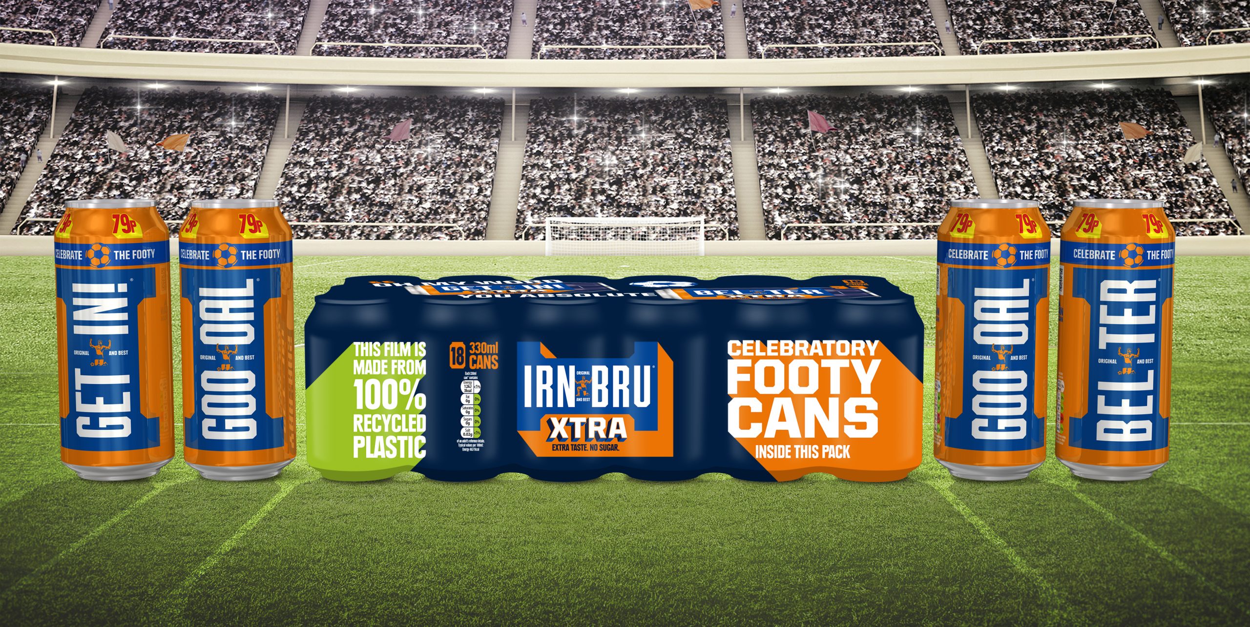 IRN-BRU football packs to drive retailer sales this summer