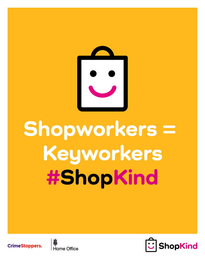 Customers urged to ShopKind in new Home Office backed campaign