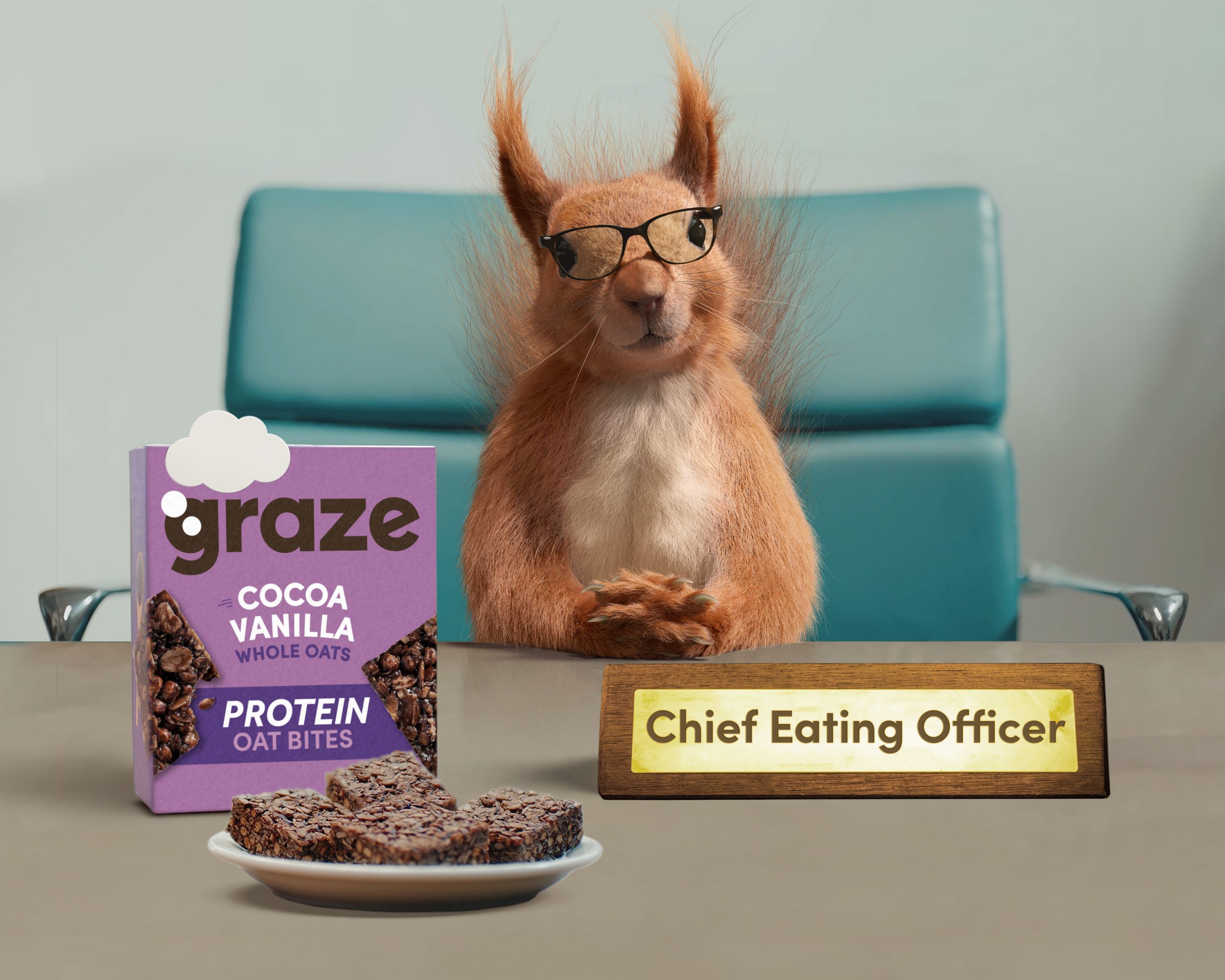 graze debuts first ever retail TV ad and new CEO (Chief Eating Officer)