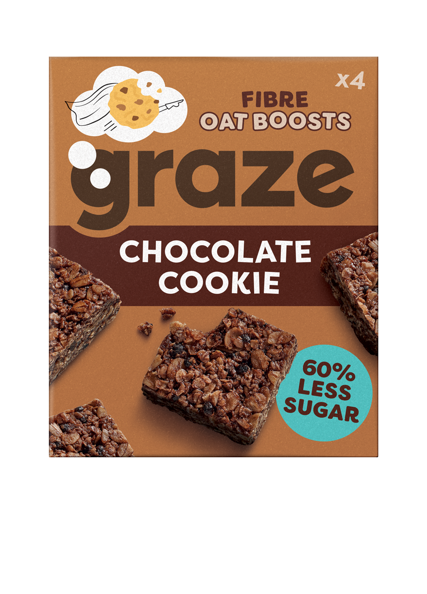 graze bumps Oat Boosts range with new flavours