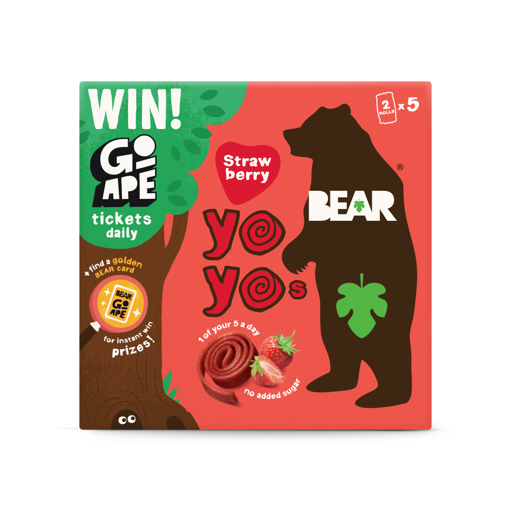 Bear encourages shoppers to go ape with on-pack promotion