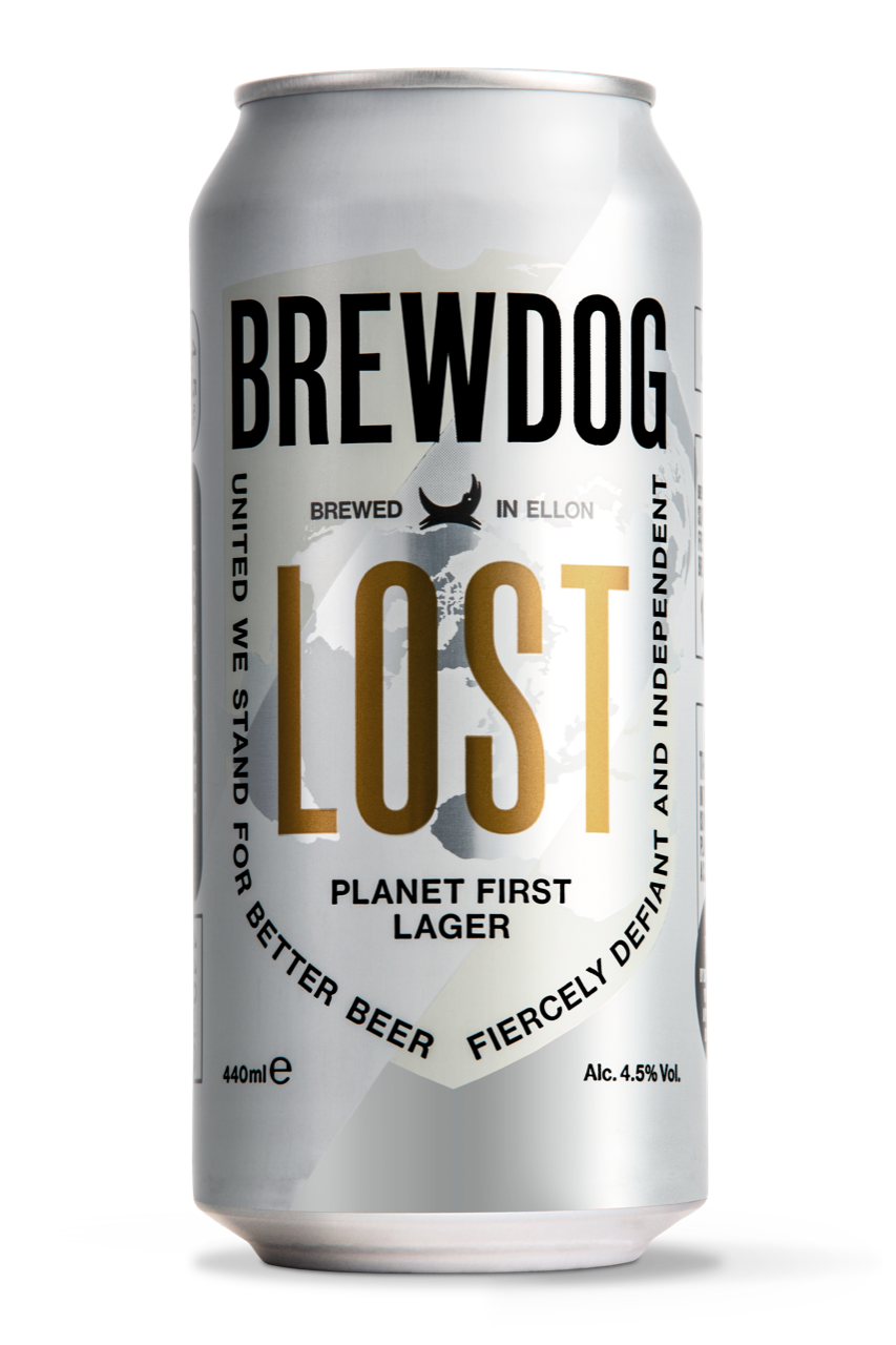 Brewdog launches ‘Planet First’ Lost Lager – buy one, get one tree