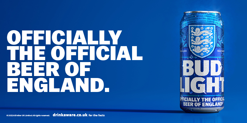 Bud Light, officially the England  Beer, launches Boxheads