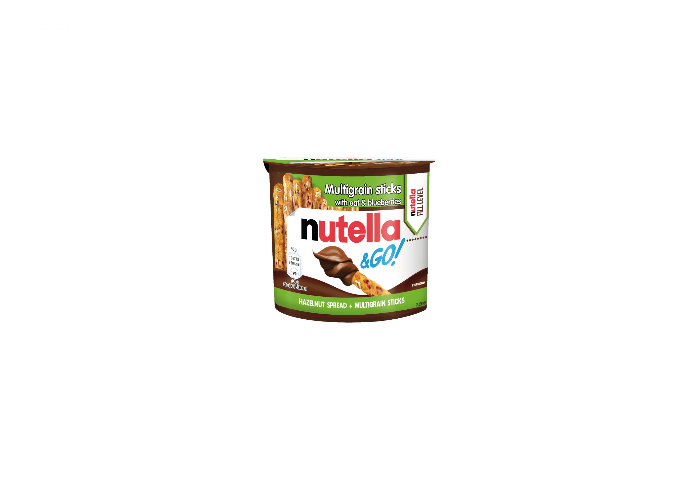 Ferrero announces Nutella & Go! Wholegrain