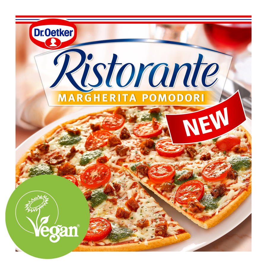 Dr. Oetker launches its first vegan pizza in UK