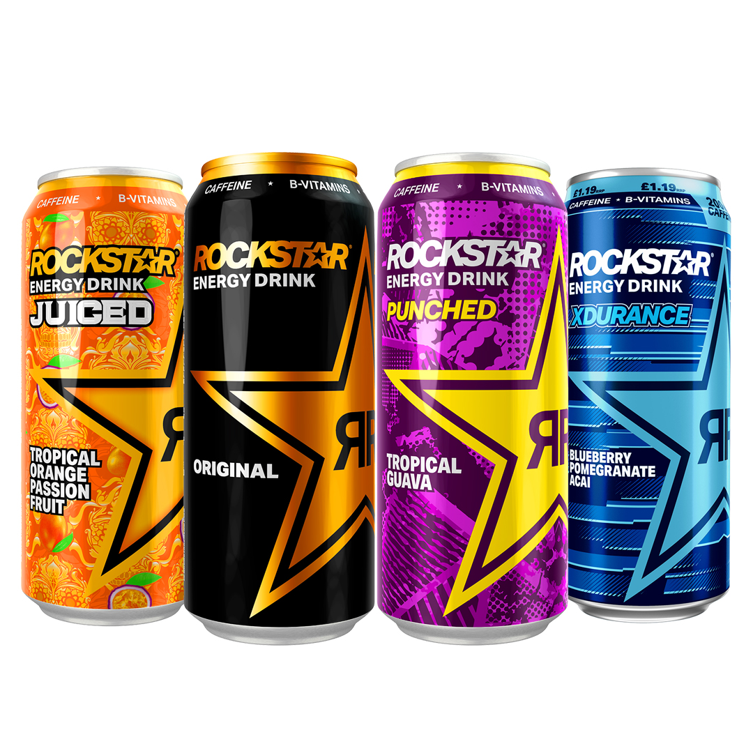 Rockstar relaunches with energising new look and four-pack