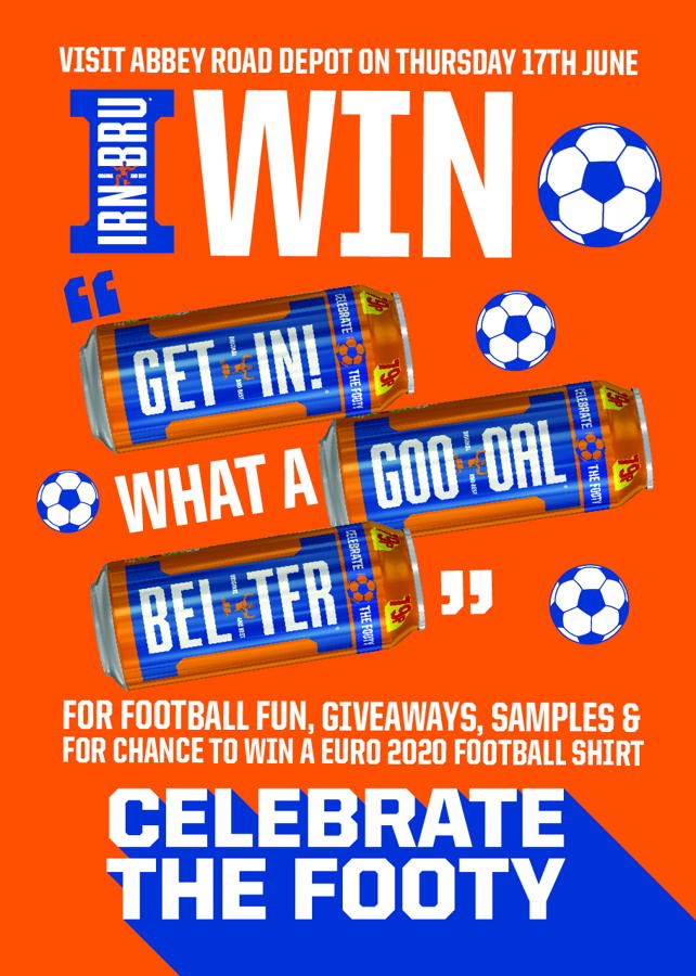 IRN-BRU to take over Bestway’s London depot ahead of England vs Scotland match