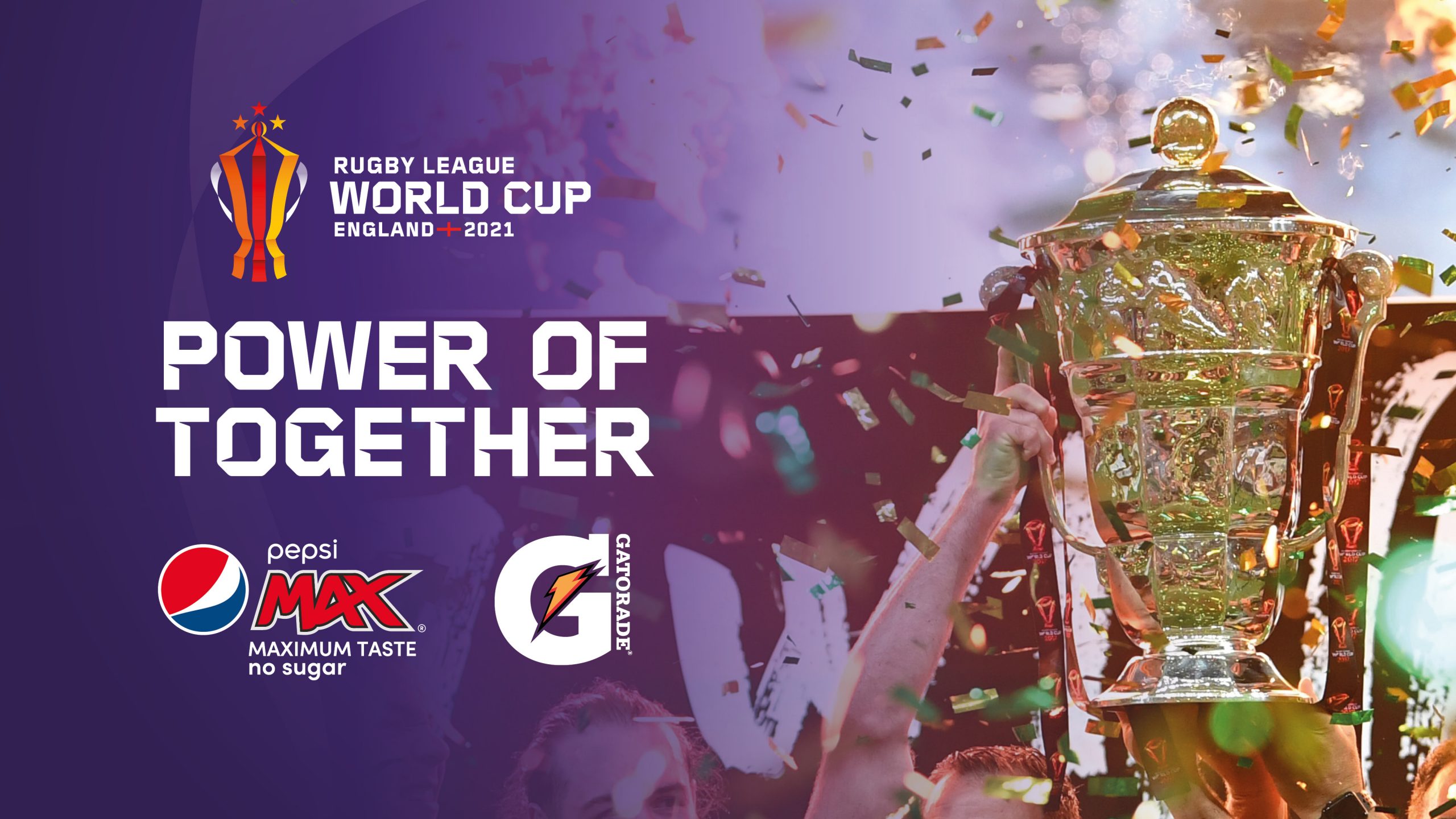 RLWC2021 announce sponsorships with Britvic Soft Drinks