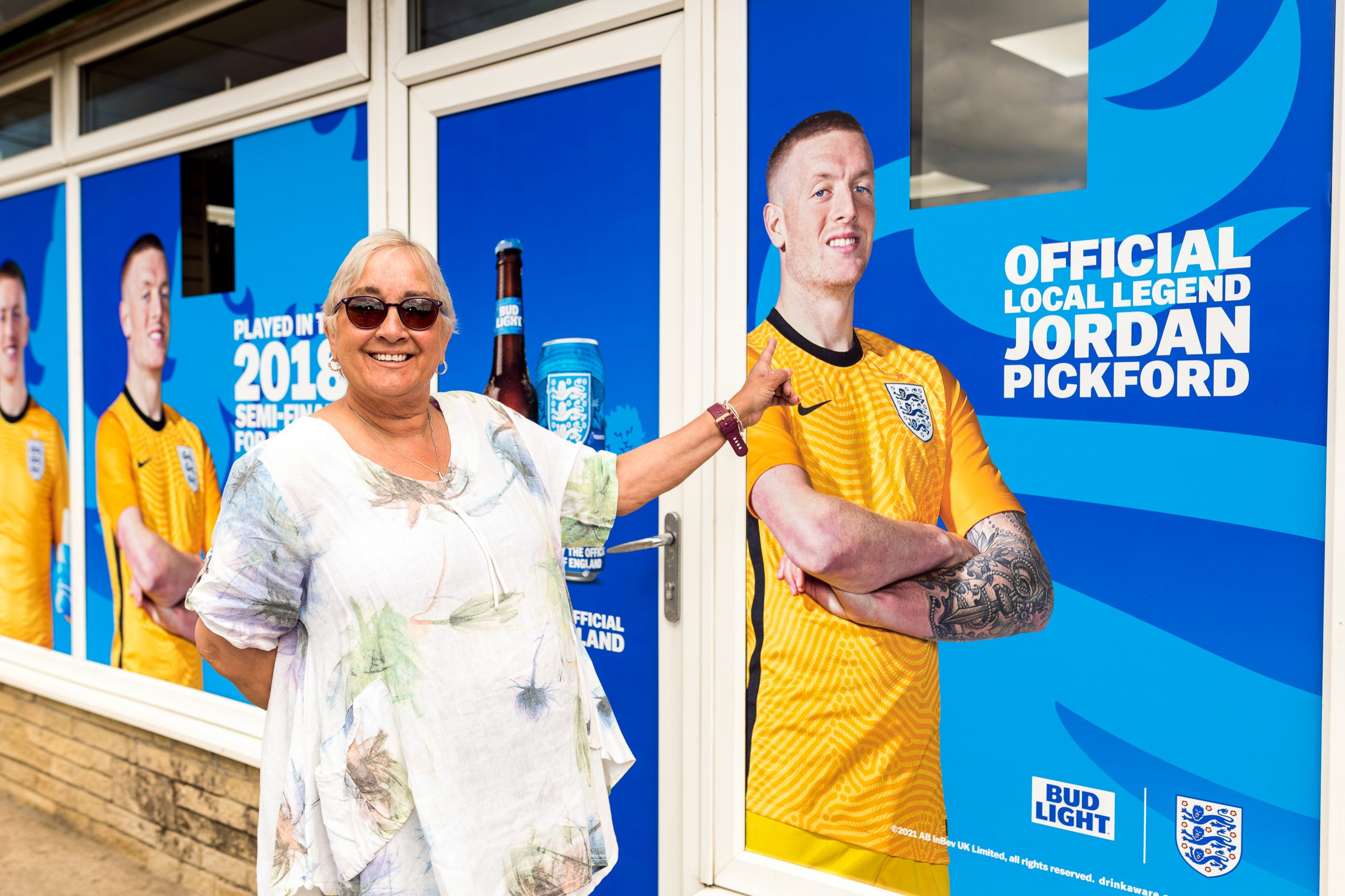 Bud Light convenience store takeovers celebrate England’s Local Legends