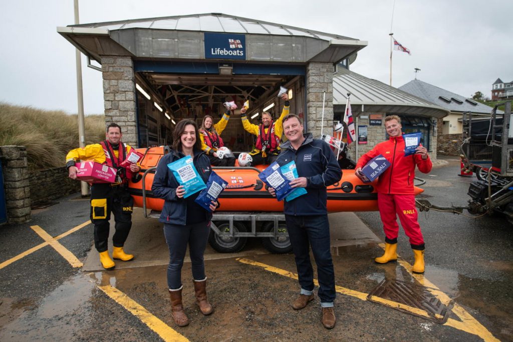 Burts Snacks announces two-year partnership with RNLI