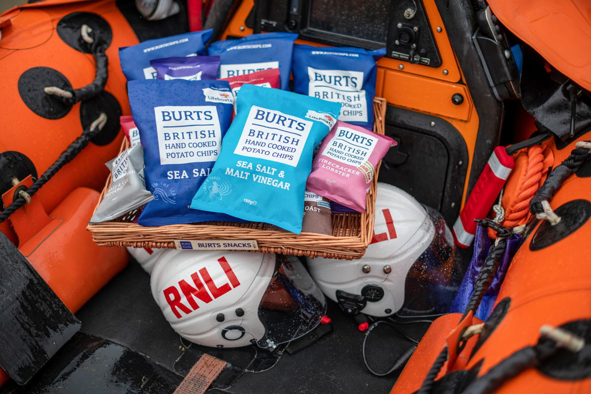 Burts Snacks announces two-year partnership with RNLI