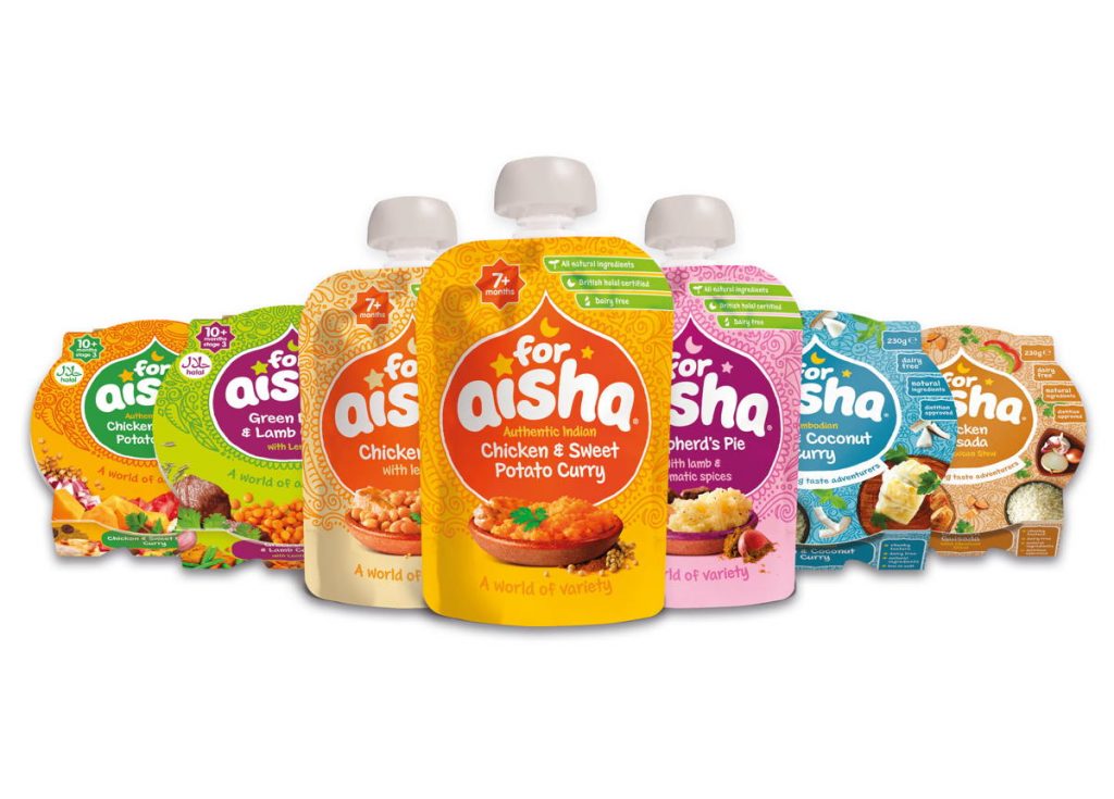 For Aisha baby food launches into independents