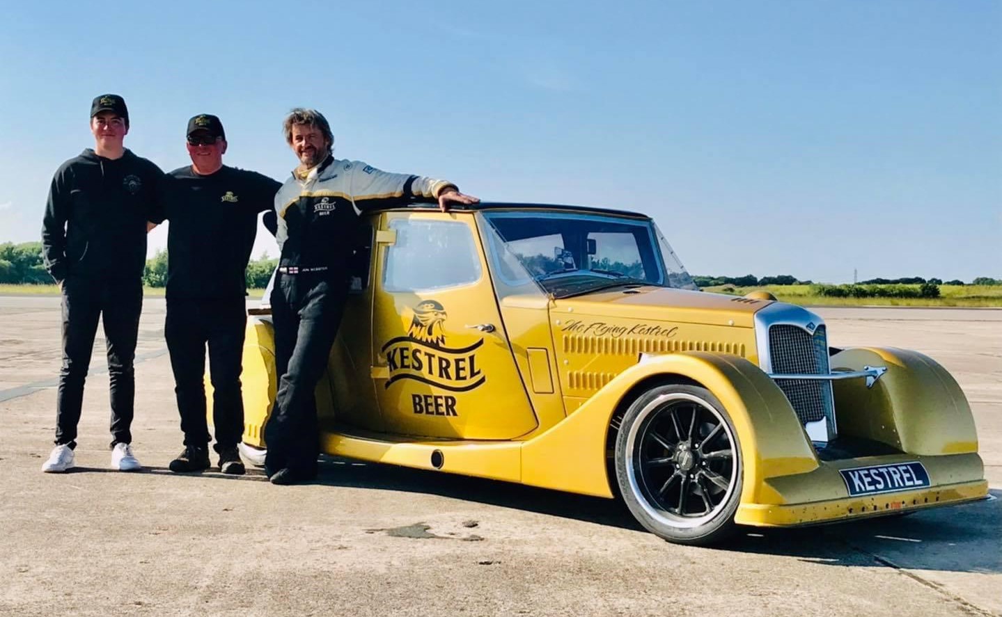 Kestrel Beer’s 1935 British classic smashes land speed record