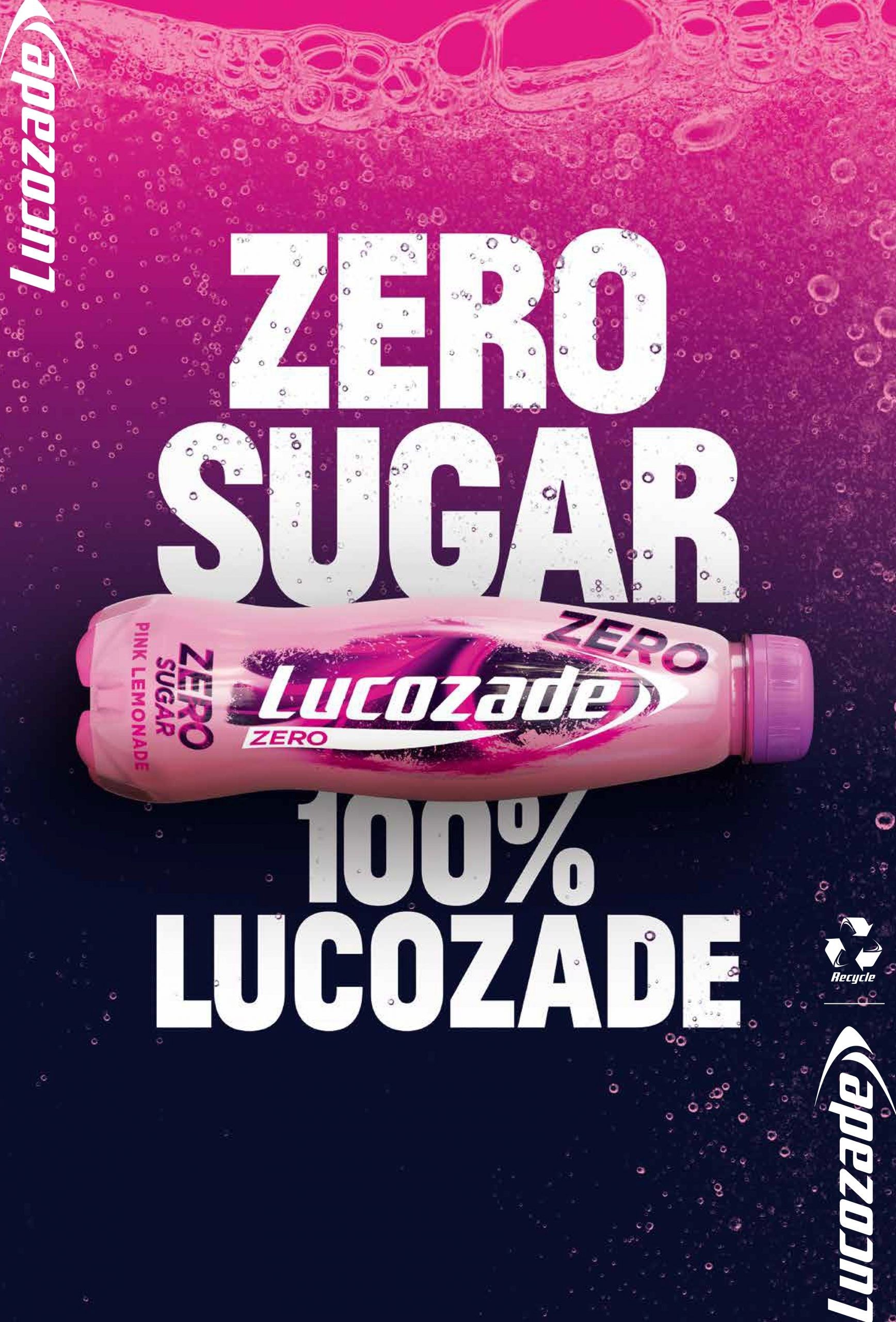 Lucozade Zero new £2.5M ad campaign