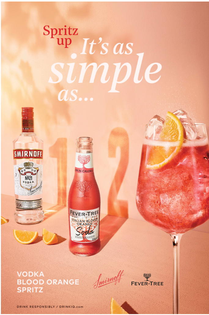 Smirnoff unveils £2m campaign partnering with mixer brand Fever-Tree