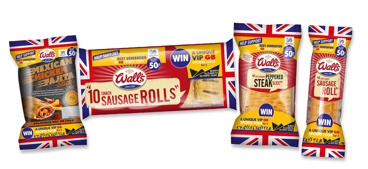 Wall’s Pastry launches on-pack promo to support SportsAid