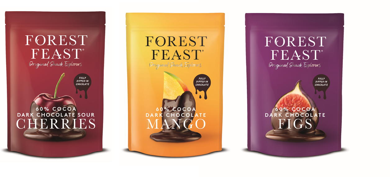Forest Feast launches new vegan range of chocolate dipped fruits