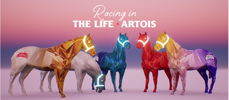 Stella Artois teams up with digital horse racing platform in new campaign