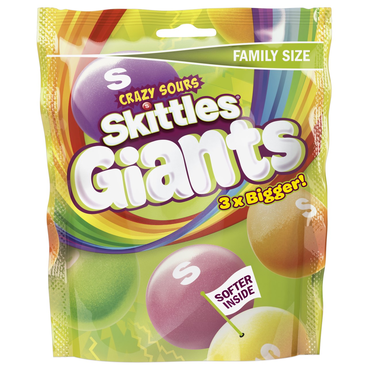Skittles Giants Crazy Sours to launch this summer