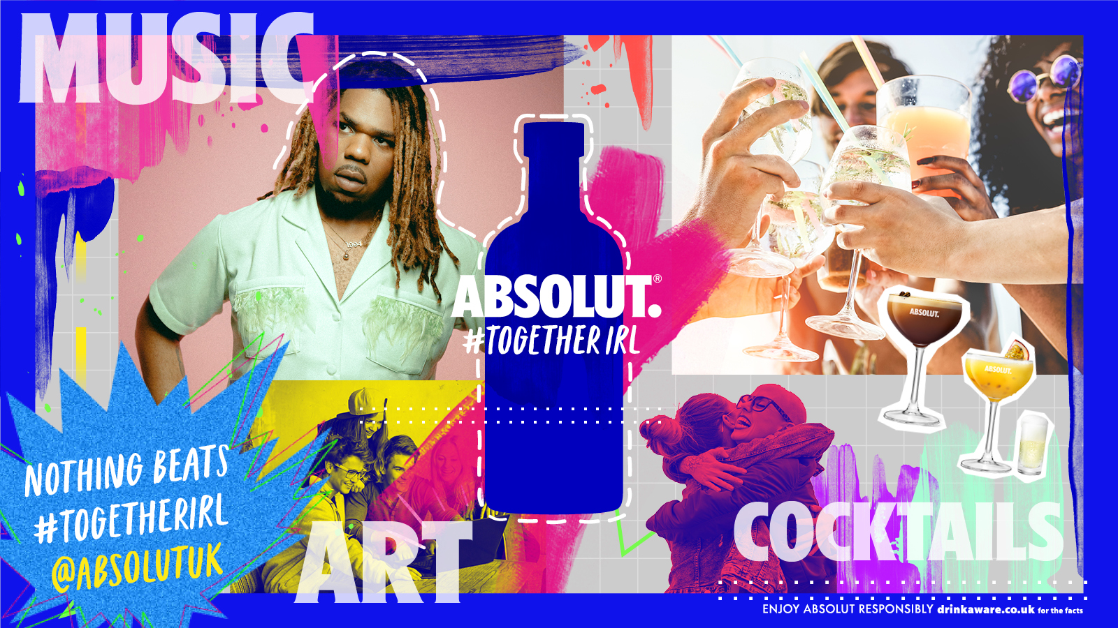 Absolut to Host Free Virtual Event with MNEK and Joel Corry