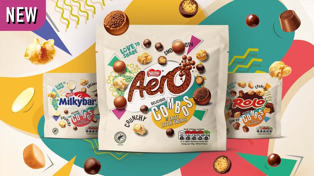 Nestlé introduces Aero, Rolo and Milkybar Combos