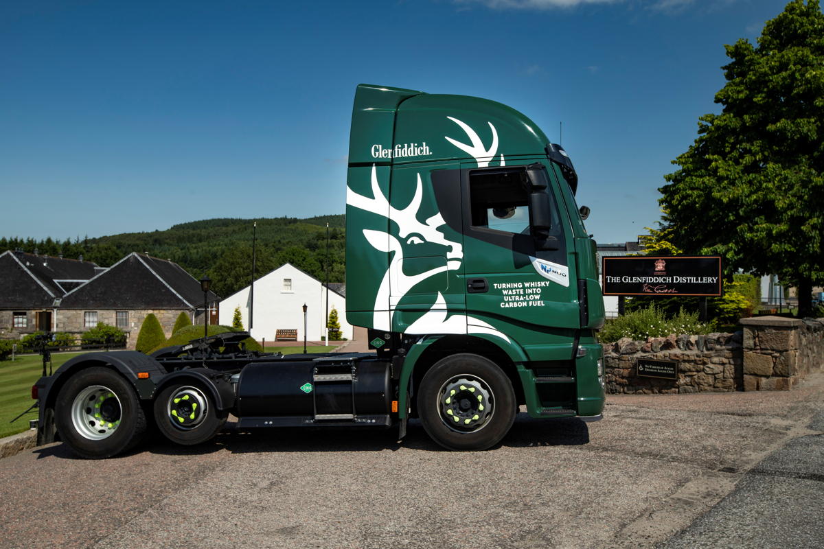 Drink-driving: Glenfiddich uses whisky waste to fuel trucks