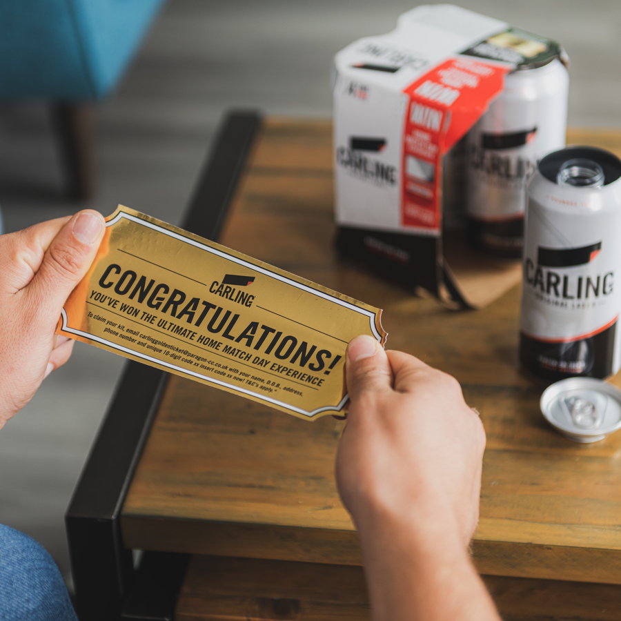Carling offers ultimate football experience with new instant-win giveaway