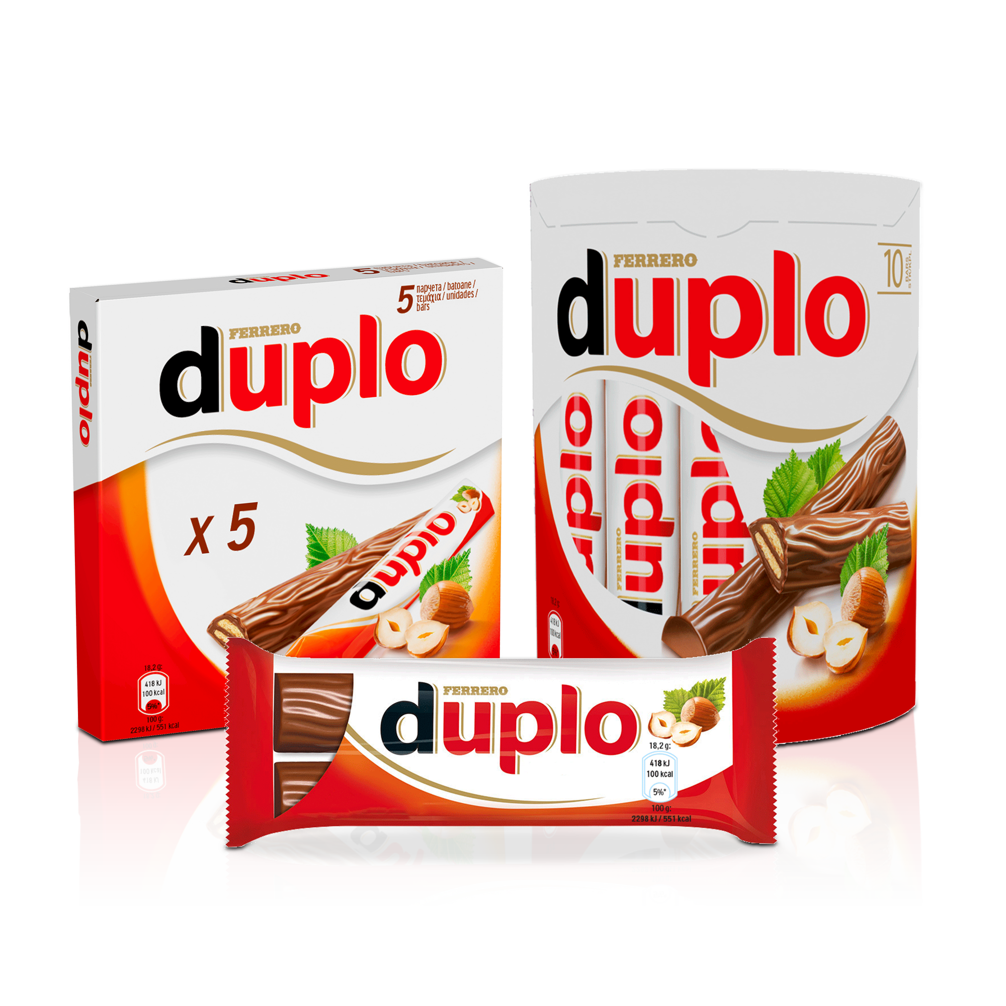 Ferrero launches Duplo – a new chocolate biscuit bar