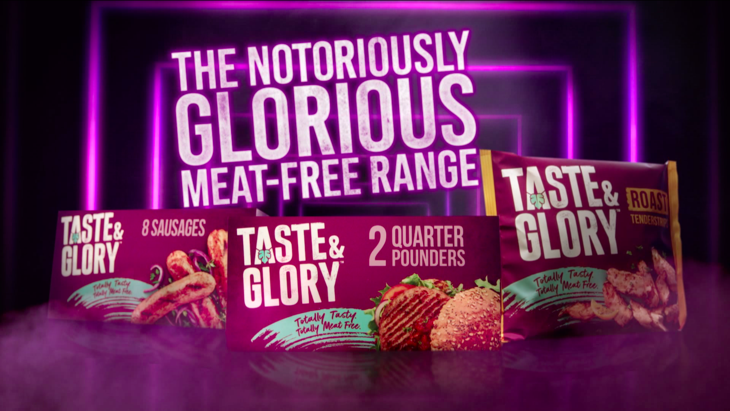 Meat-free Taste & Glory launches new ‘Notoriously Glorious’ campaign