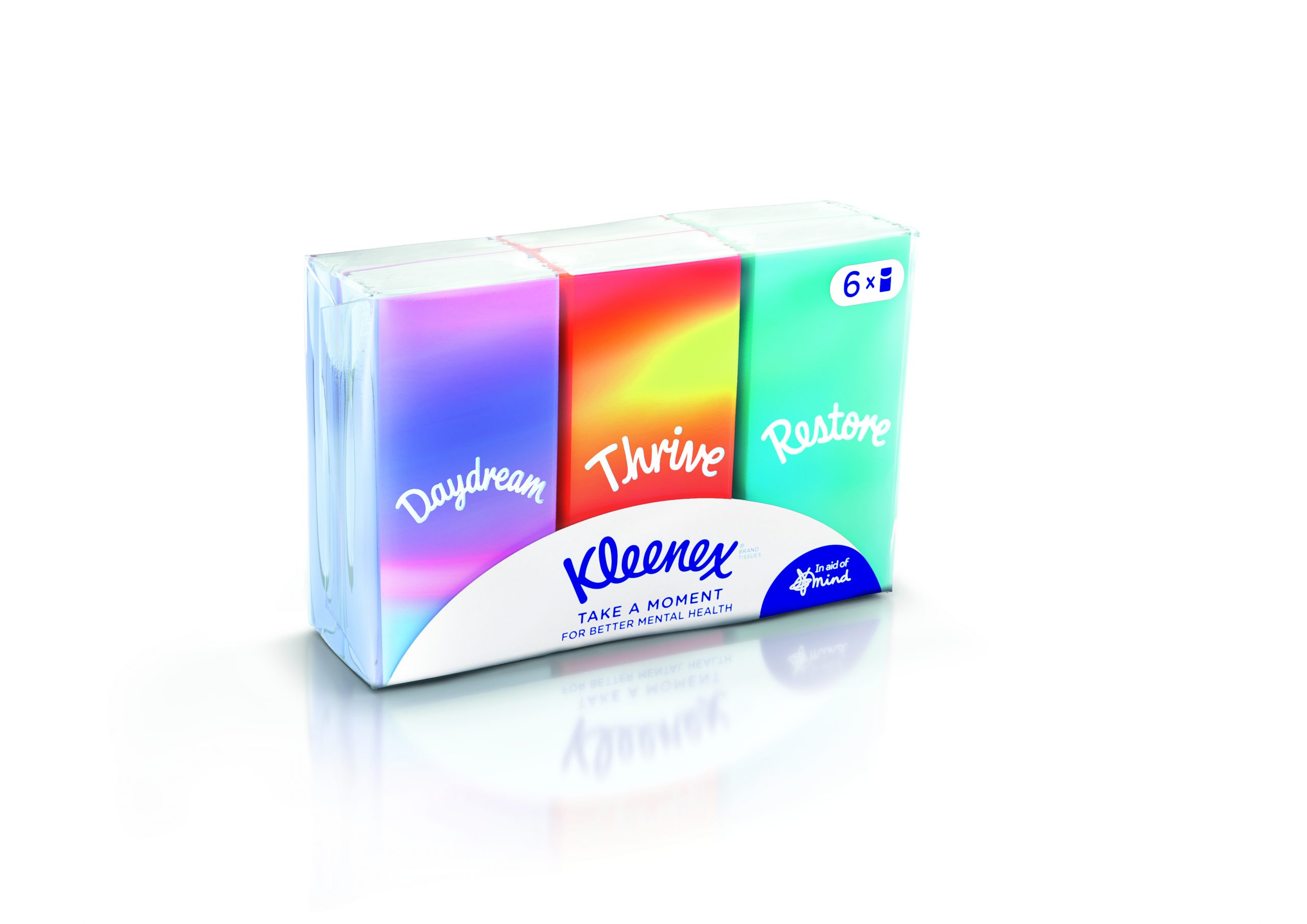 Kleenex launches new partnership with mental health charity Mind