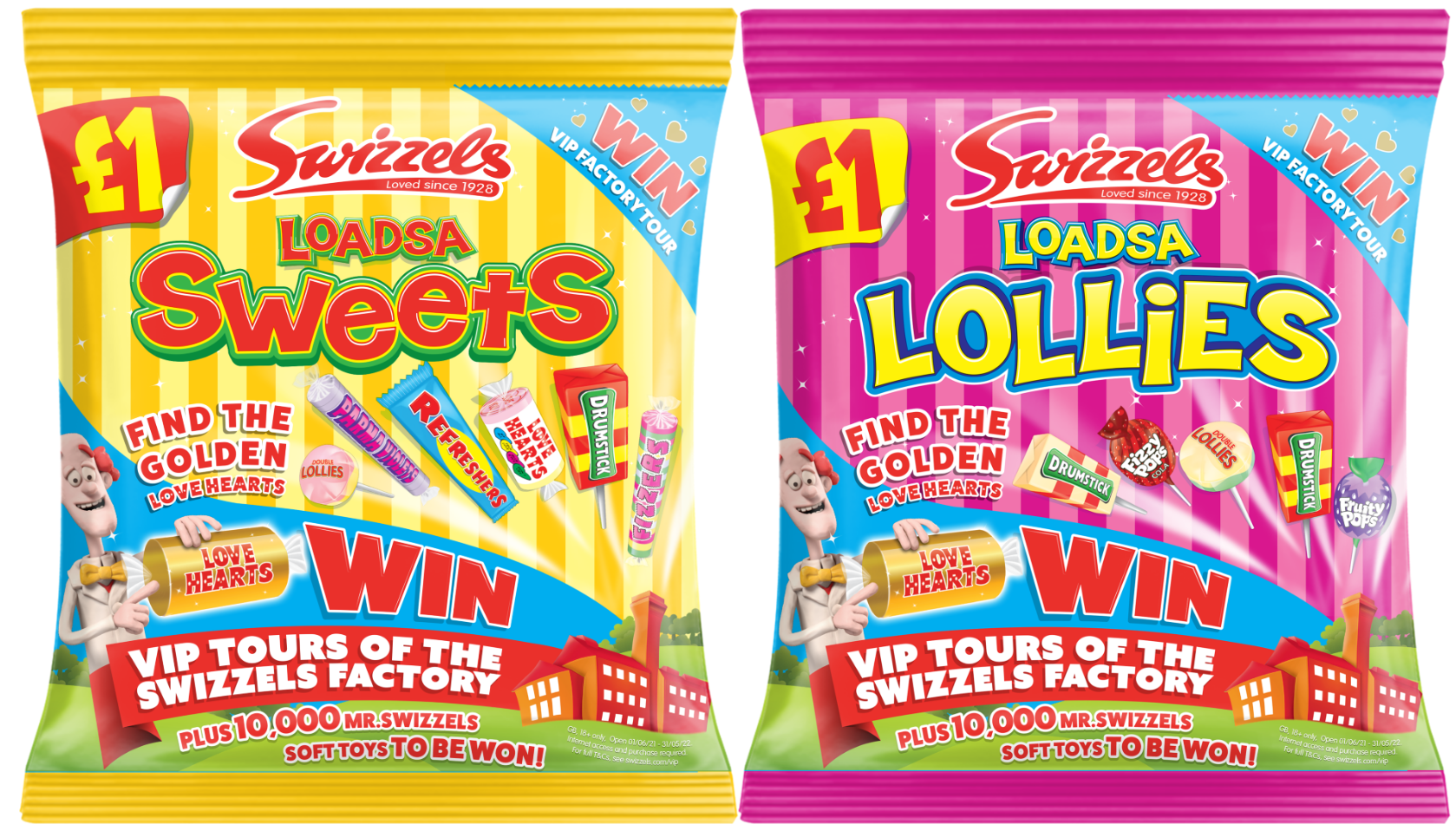Swizzels launches on-pack competition with ‘once-in-a-lifetime’ prize