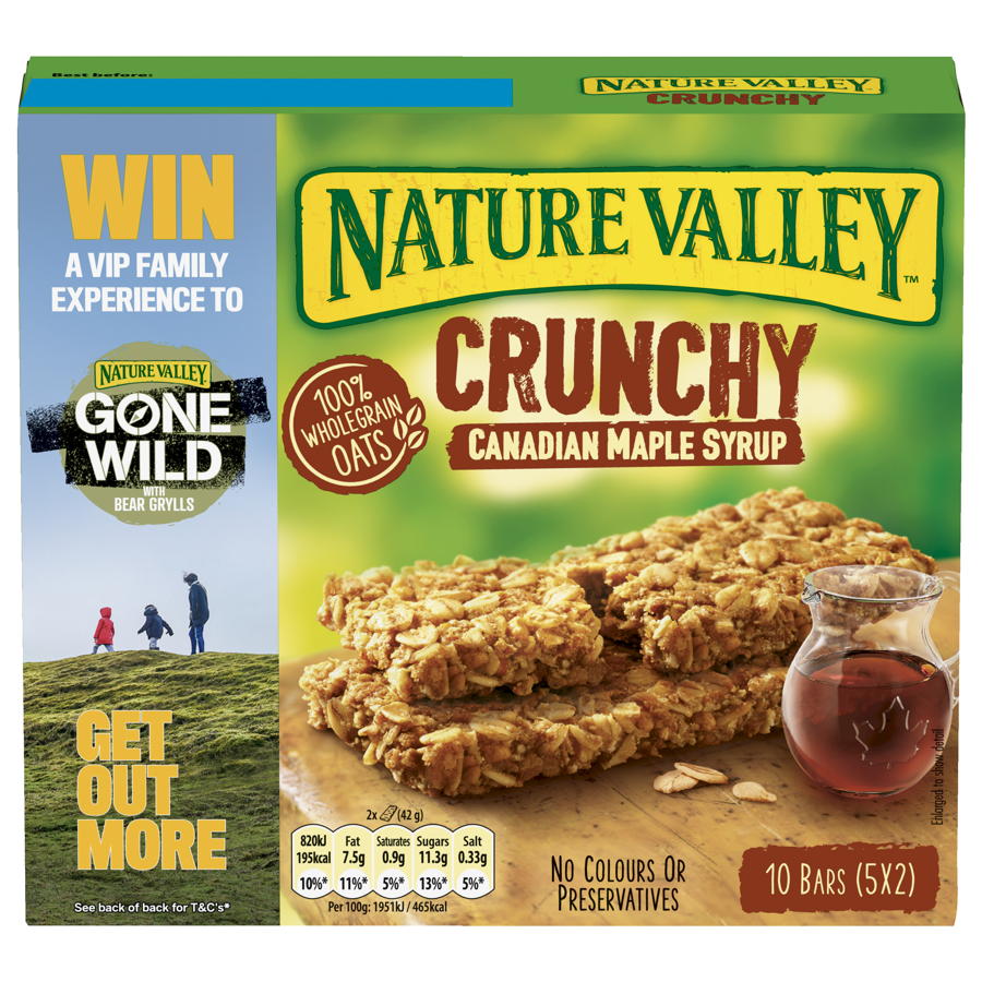 Nature Valley unveils festival-themed on-pack promotion