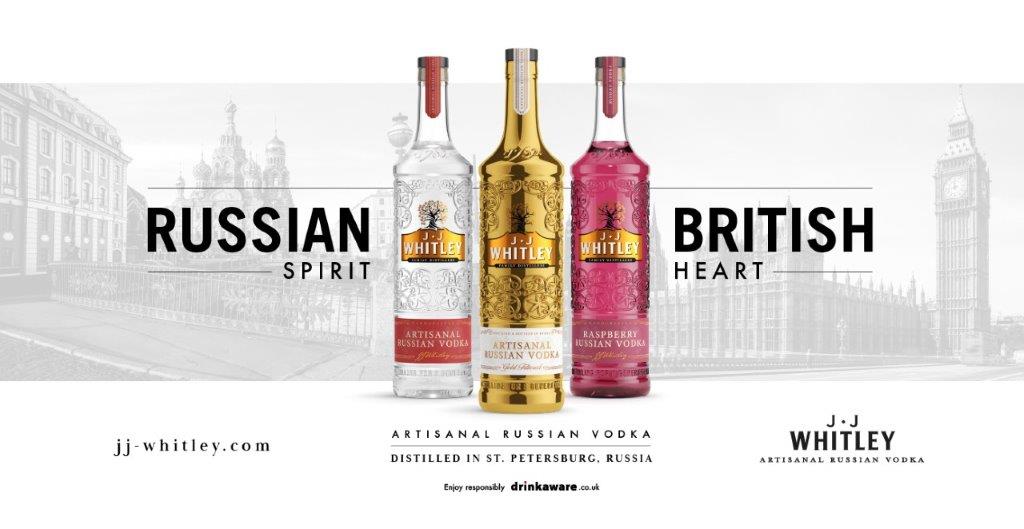 JJ Whitley Vodka launches new £3.5m campaign