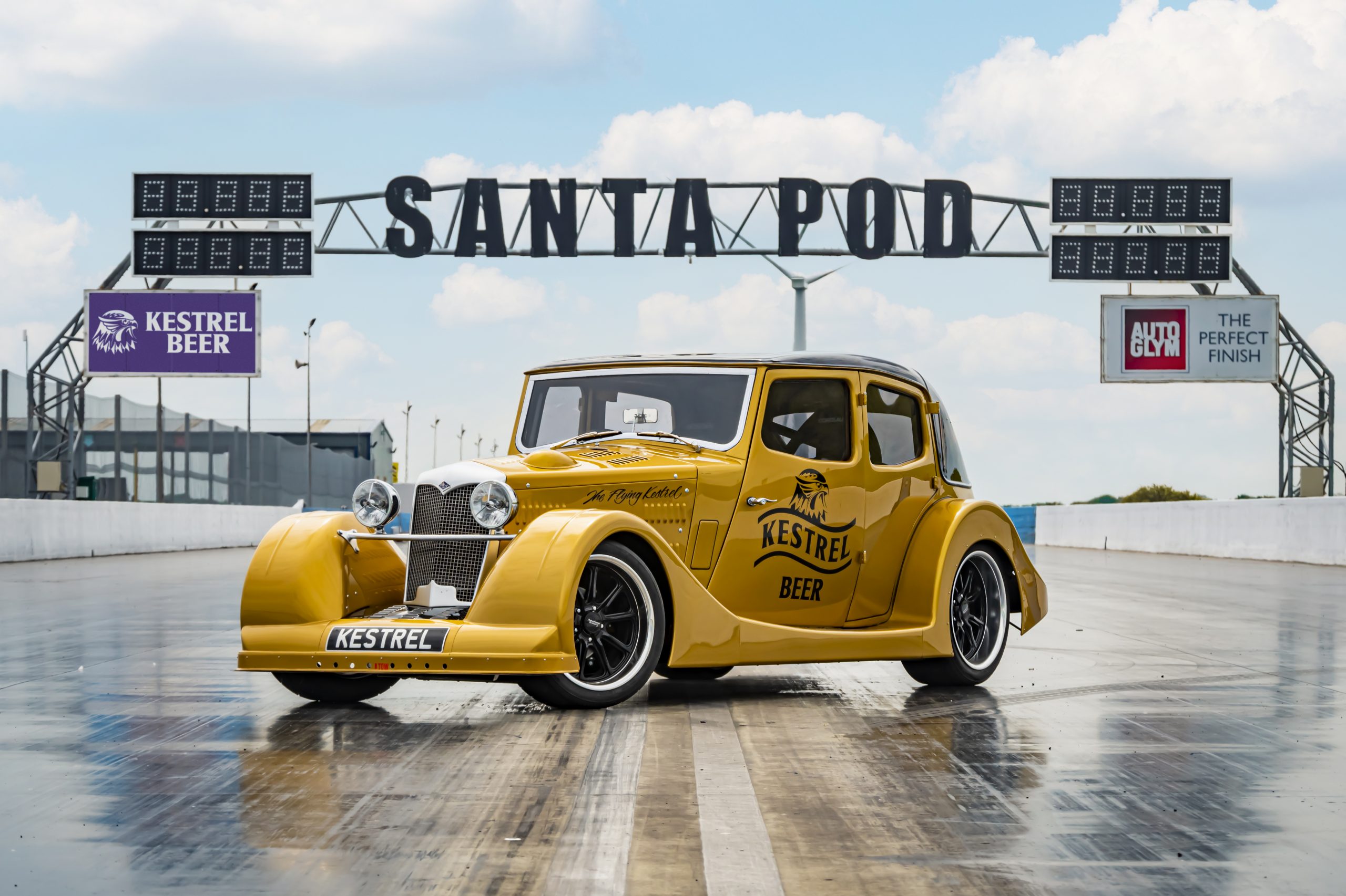 Kestrel Beer goes full speed with Santa Pod Raceway sponsorship