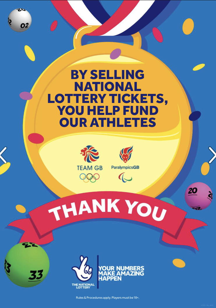 Camelot launches new National Lottery campaign ahead of Tokyo Olympics