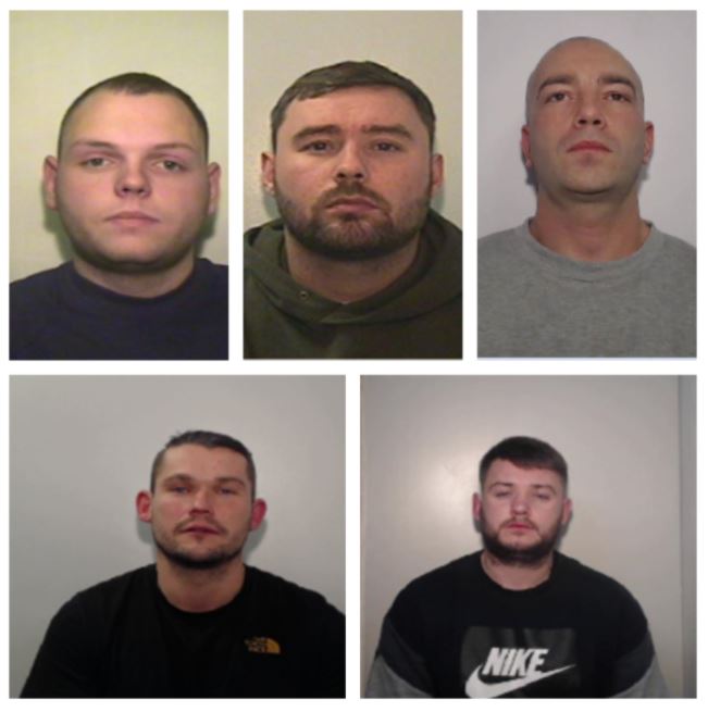 Crime gang jailed over 28 armed robberies targeting Cheshire and Manchester stores