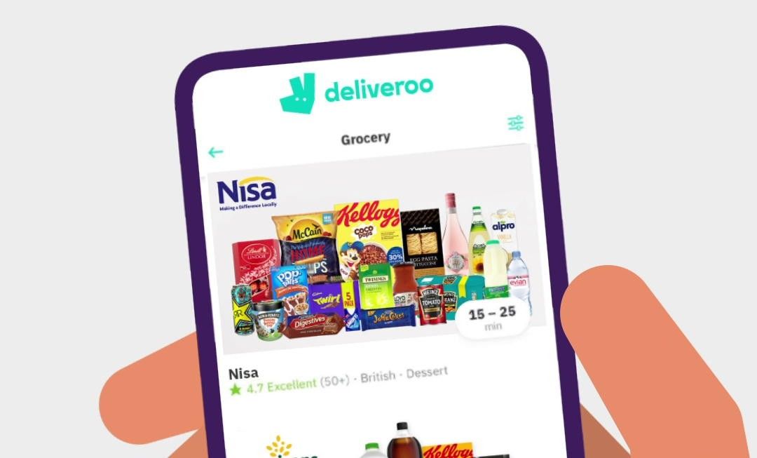 Euros help Nisa’s Deliveroo retailers cross £100,000 in weekly sales