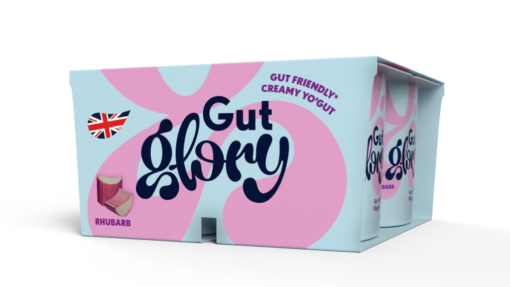 Müller launches new gut health yogurt brand Gut Glory