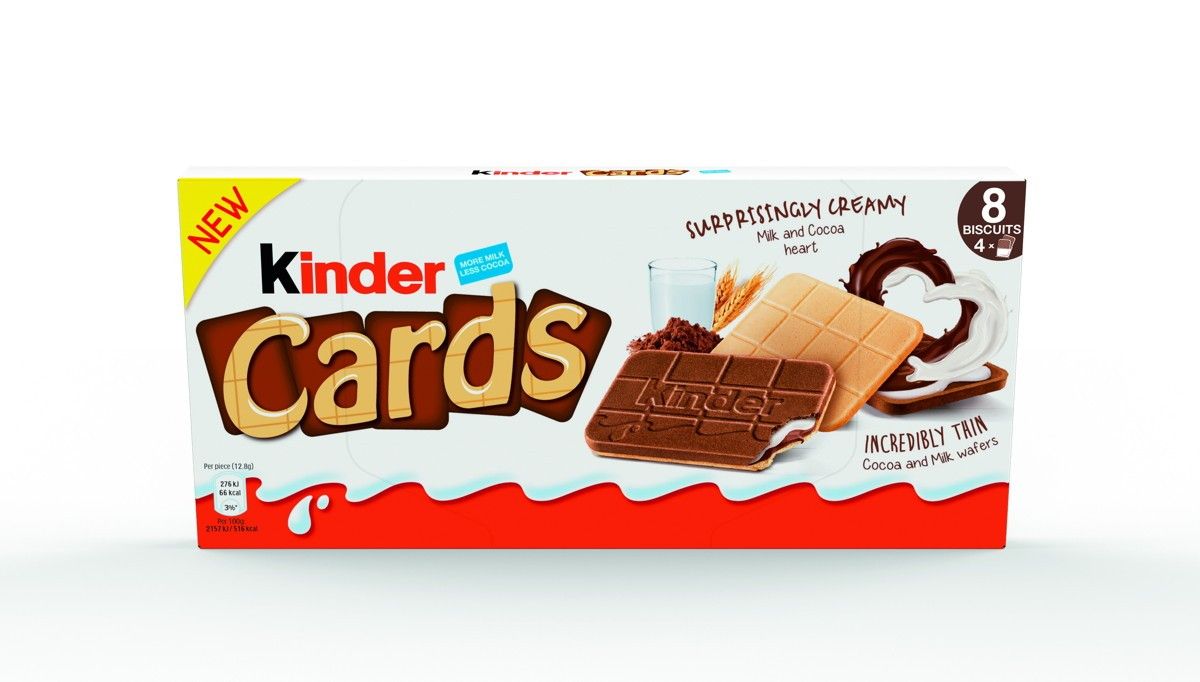 Kinder Cards arrives in UK, along with new license for Kinder Surprise eggs