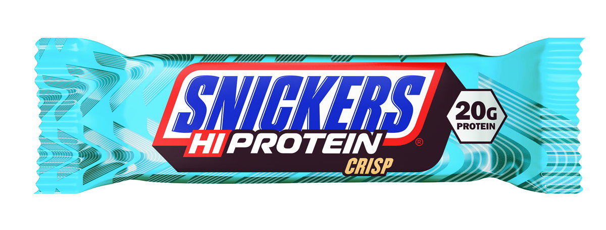 Snickers expands protein bar range with Hi Protein Crisp variant