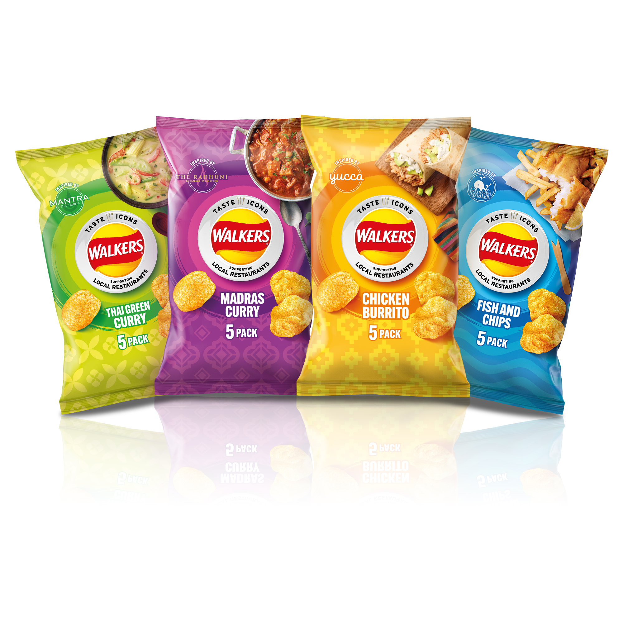 Walkers supports local restaurants with  limited-editions, on-pack promotion