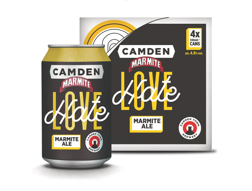 Camden Town Brewery launches limited-edition Camden Marmite Ale