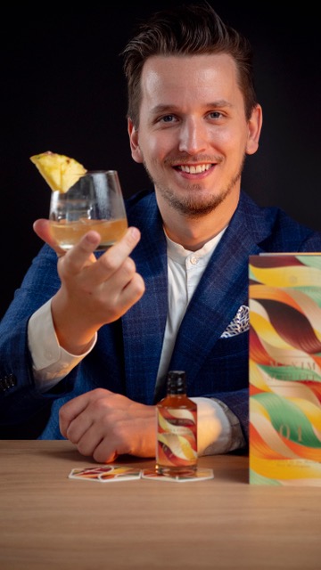 Limited edition bottled cocktails by mixologist Maxim Schulte