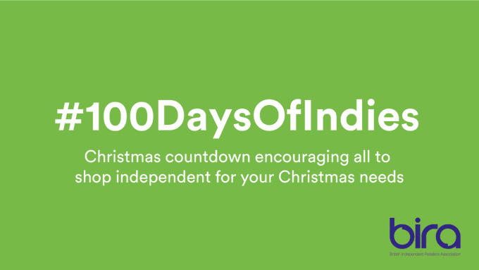 #100DaysOfIndies campaign promotes independent shopping for Christmas
