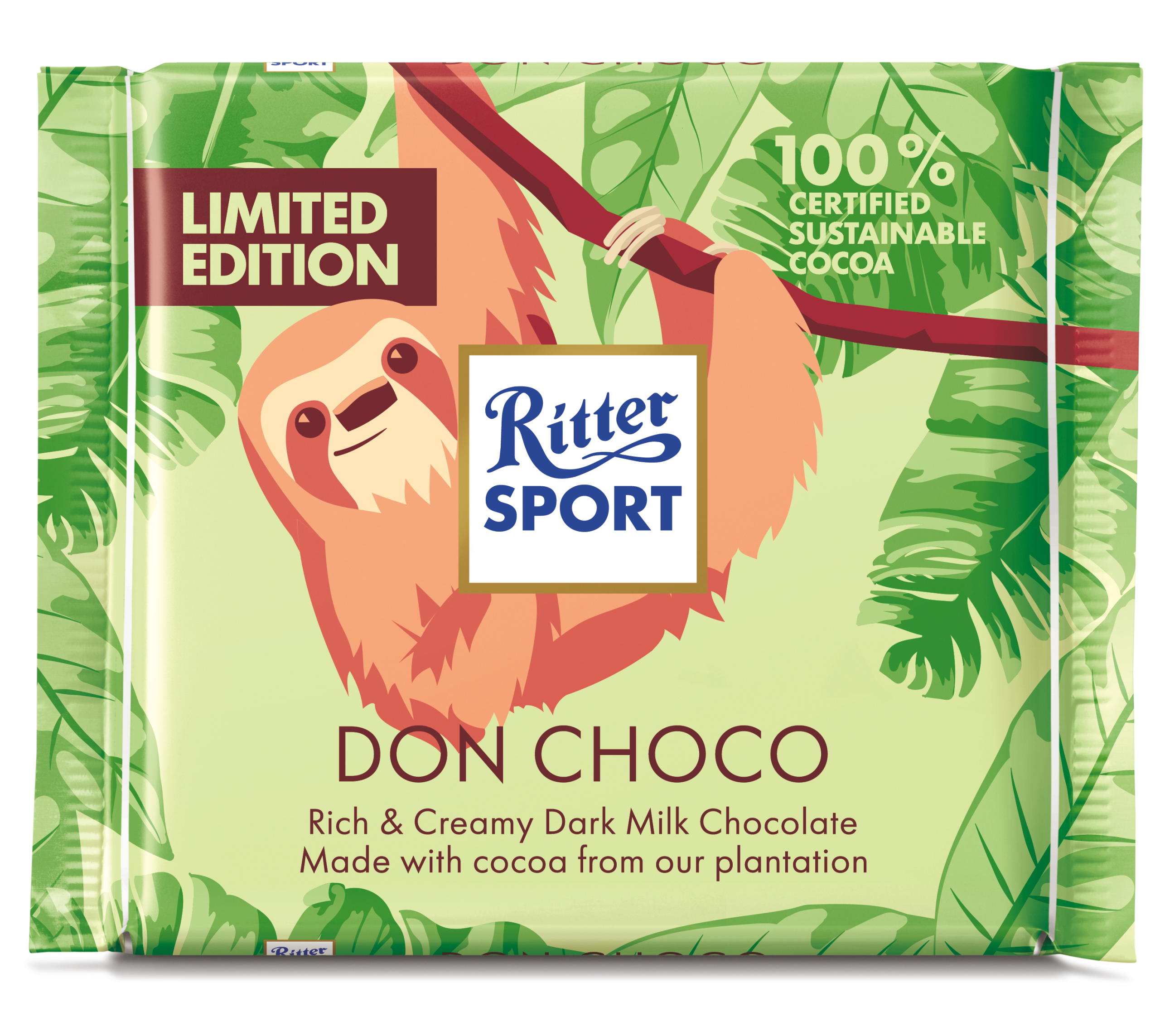 Don Choco swings into stores – Ritter Sport’s first dark milk bar