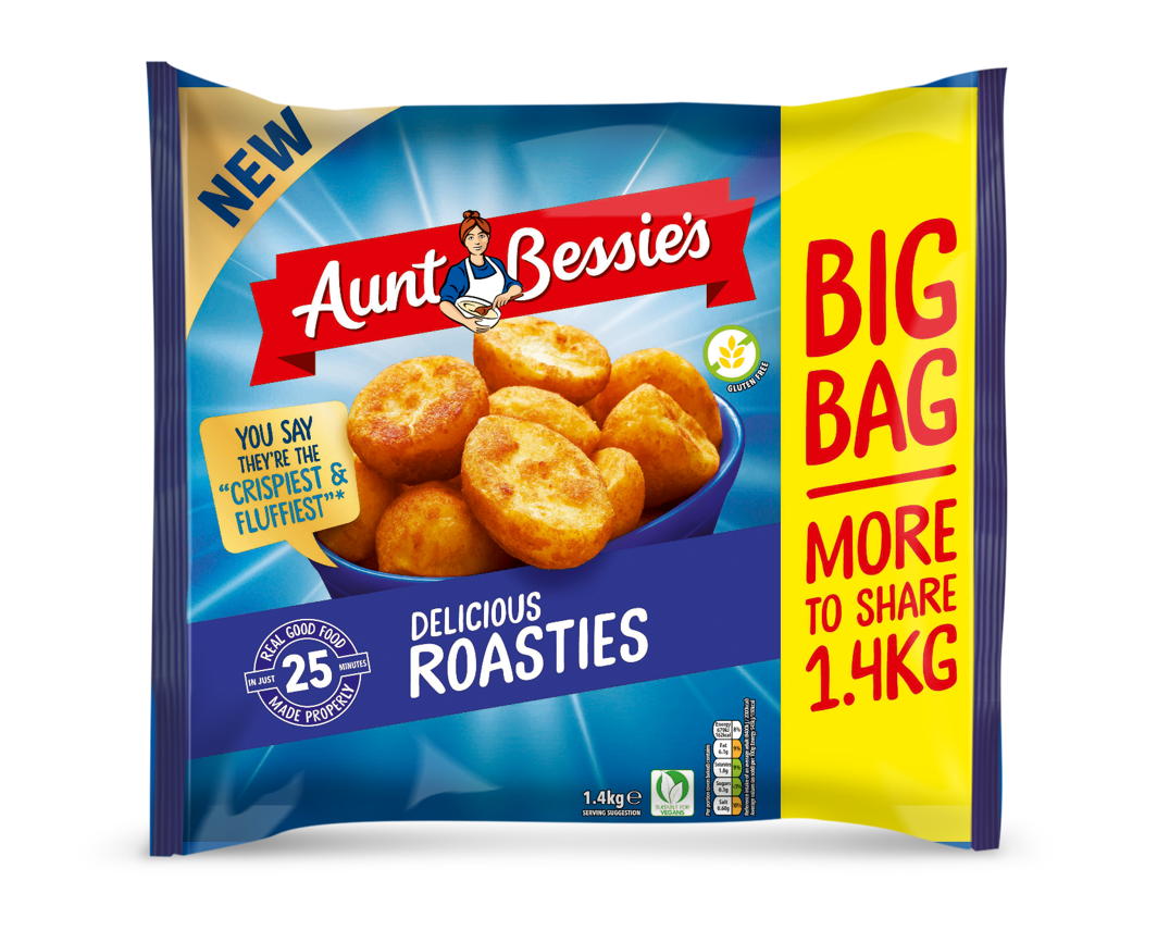 Aunt Bessie’s revamps roastie recipe