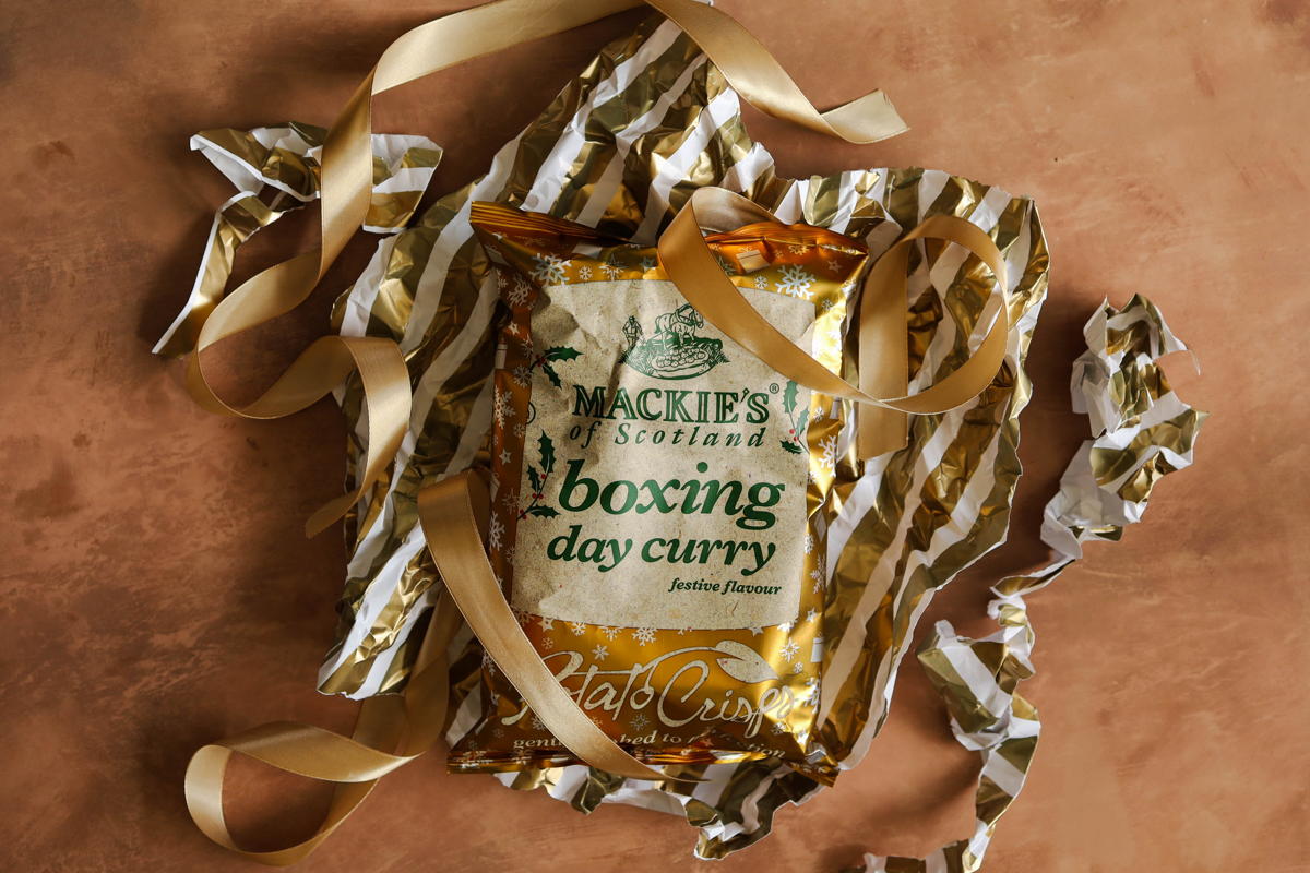 Mackie’s Crisps unveils new flavour providing an early taste of Boxing Day