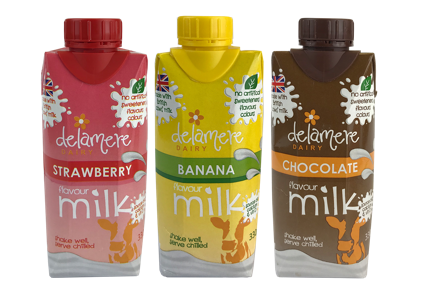 Delamere Dairy launches new flavoured milk for food-to-go